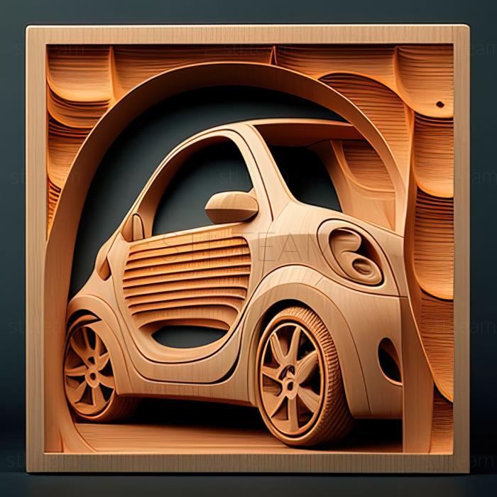 3D model Smart City Coupe (STL)